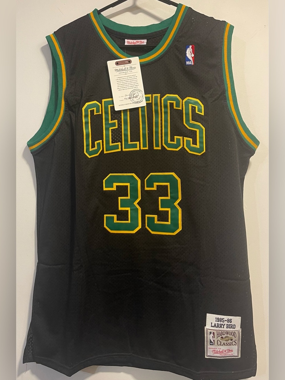 Larry Bird Boston Celtics Jersey